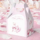 Search for swan favour boxes Baby girl