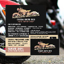 Search for motorcycle business cards Mechanics
