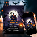 Search for haunted castle invitations Gothic