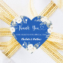 Search for cobalt wedding stickers Thank you