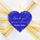 Search for silver glitter wedding stickers Thank you