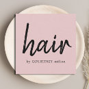 Search for pastel business cards Hairstylist