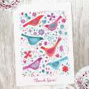 Search for bright floral thank you cards Watercolor
