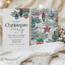 Search for vintage christmas invitations Family christmas party