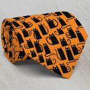 Search for halloween cat ties Kitty