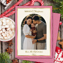 Search for plaid photo christmas cards Retro