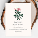 Search for moving announcement christmas postcards Decking new halls