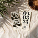 Search for black wedding save the dates Retro