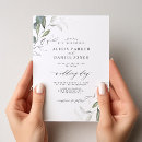 Search for green leaf wedding invitations Sage