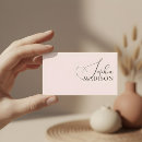 Search for fancy business cards Blush pink