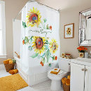 Search for sunflower shower curtains Yellow
