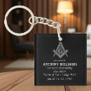 Search for freemasonry key rings Square and compass