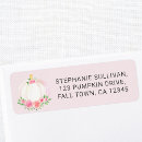 Search for little girl return address labels Floral
