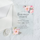 Search for sweet quinceanera invitations Watercolor