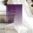 Search for violet wedding invitations Modern