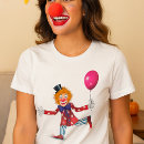Search for clown tshirts Balloon