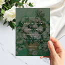 Search for white flowers wedding invitations Green