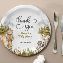 Search for fox plates Watercolor greenery