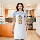 Search for hilarious retro aprons For her
