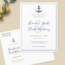 Search for nautical wedding save the dates Blue