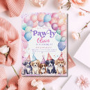 Search for dog birthday invitations Paw ty