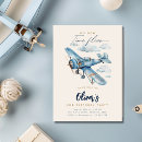 Search for vintage aeroplane birthday invitations Travel