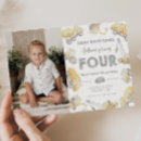 Search for bulldozer birthday invitations Watercolor