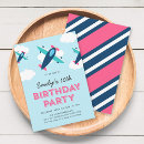 Search for aeroplane birthday invitations Pilot