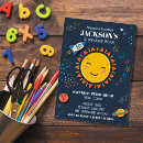 Search for space first birthday Out of this world