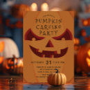 Search for creepy halloween invitations Orange and black