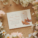 Search for cowgirl baby shower invitations Blush pink
