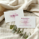 Search for therapist business cards White