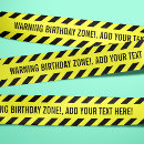 Search for warning ribbon Police