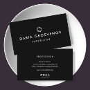 Search for transparent business cards Minimalist