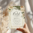 Search for floral bouquet bridal shower invitations Botanical