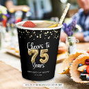 Search for cheers to 75 years Modern
