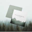 Search for pine tree business cards Mountains