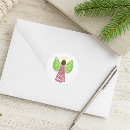 Search for pink angel stickers Colourful