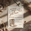 Search for love wedding invitations Nothing fancy just love