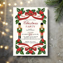 Search for red bow invitations Whimsical