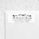 Search for mountains return address labels Rustic