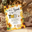 Search for 2nd bee birthday invitations Cute