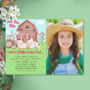 Search for barn animal birthday invitations Oink baa moo