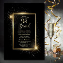Search for 95 years birthday invitations Stylish