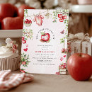 Search for apple baby shower invitations Autumn