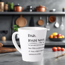 Search for father definition mugs Funny dad