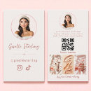 Search for instagram business cards Blush pink
