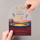 Search for kids jump and play invitations Colorful