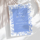 Search for renaissance save the dates Blue flowers