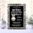 Search for silver and gold christmas invitations Corporate